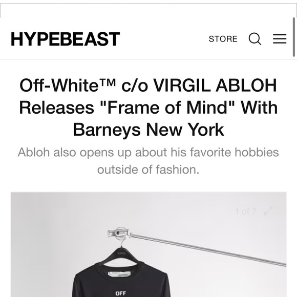 2017 Off-White x Barneys New York Hoodie M - Picture 11 of 11